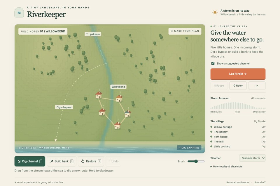 Riverkeeper game preview