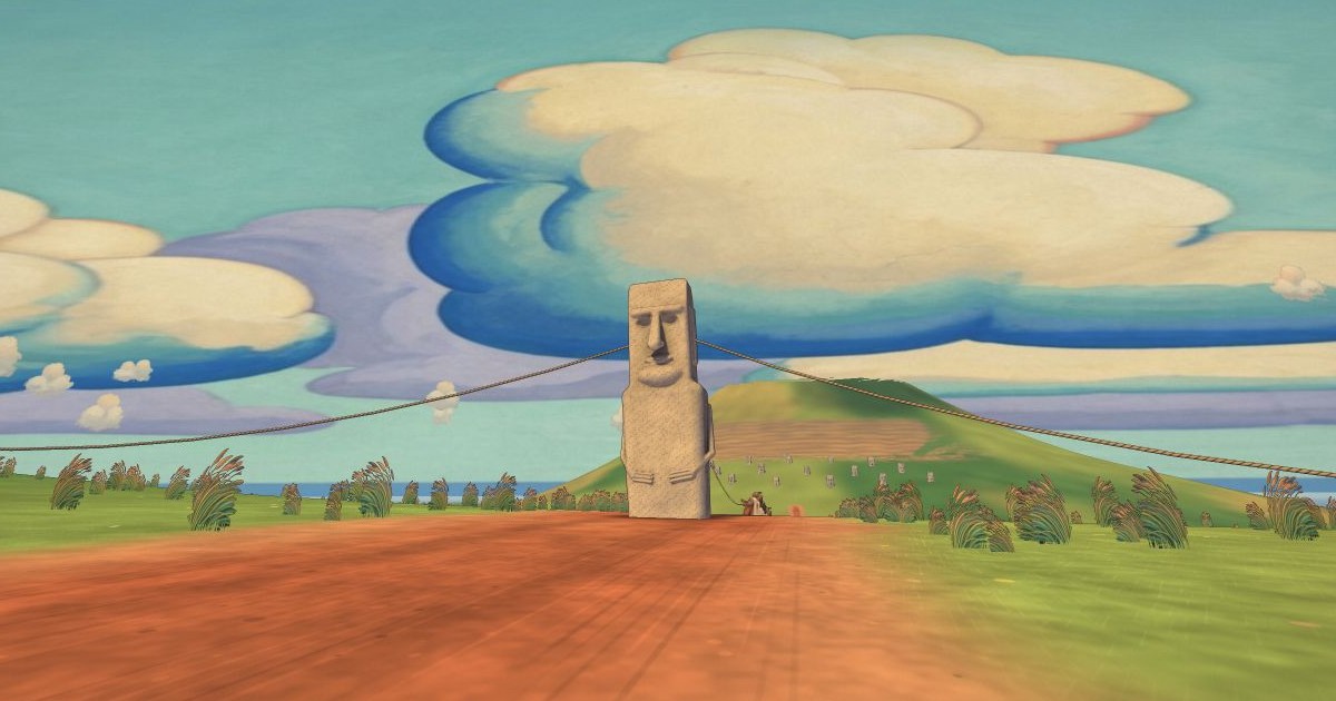 Moai: The Walk to the Sea artwork